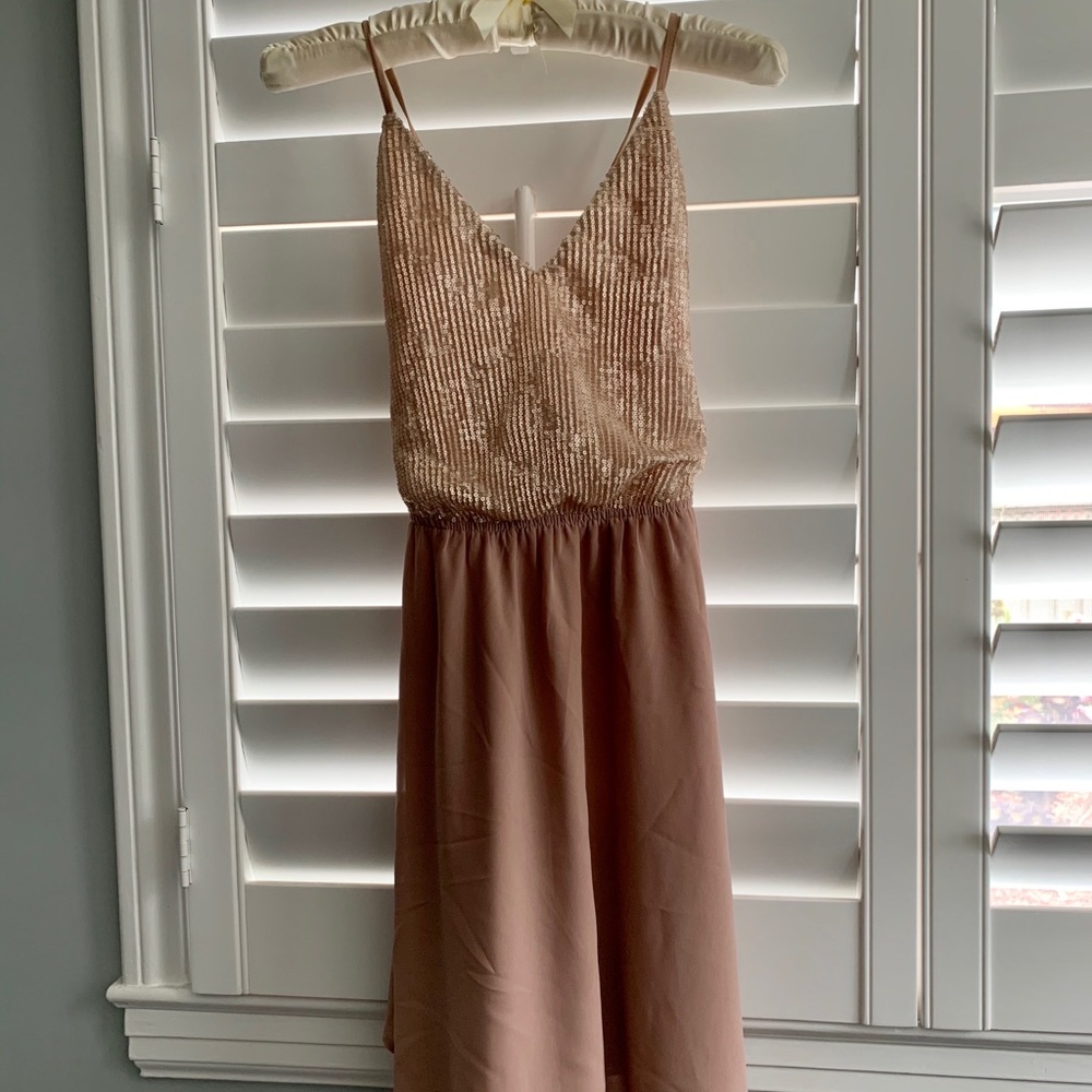 C. Luce Sequin Top Dress